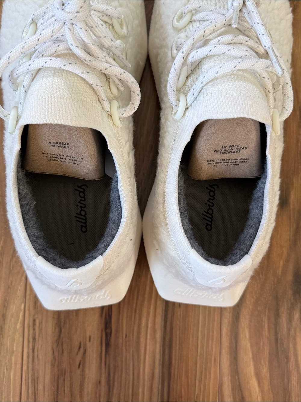 Allbirds W9 Wool Dasher 2 Fluff White BRAND NEW W BOX - Picture 5 of 12